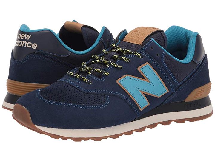 New Balance Classics Ml574v2 (pigment/cadet) Men's Shoes