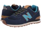 New Balance Classics Ml574v2 (pigment/cadet) Men's Shoes