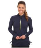 Carve Designs Cruz Rashguard (indigo 1) Women's Swimwear