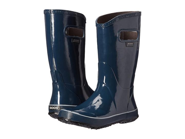 Bogs Kids Rain Boot Solid (toddler/little Kid/big Kid) (navy) Boys Shoes