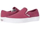 Vans Classic Slip-ontm ((suede) Dry Rose/emboss) Skate Shoes
