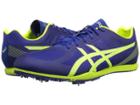 Asics Heat Chasertm (deep Blue/flash Yellow) Men's Track Shoes