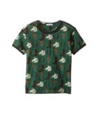 Dolce & Gabbana Kids City Western Short Sleeve T-shirt (toddler/little Kids) (green Print) Boy's T Shirt