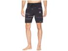 Volcom Nothing More Stoney Boardshorts (black/white) Men's Swimwear