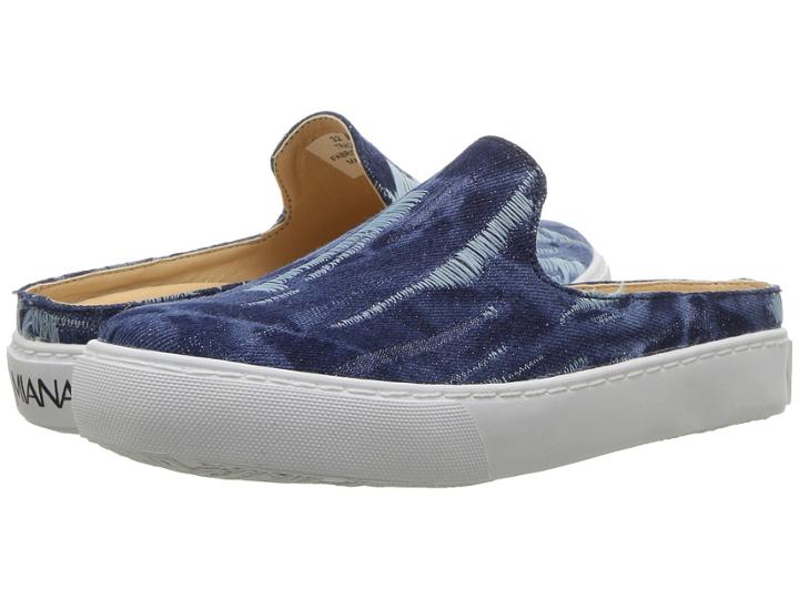Amiana 15-a5438 (little Kid/big Kid/adult) (blue Crazy Denim) Girl's Shoes
