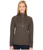 Columbia Park Range Insulated Pullover (shark Heather) Women's Long Sleeve Pullover