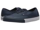 Vans Authentictm ((mono Bumper) Dress Blues/true White) Skate Shoes