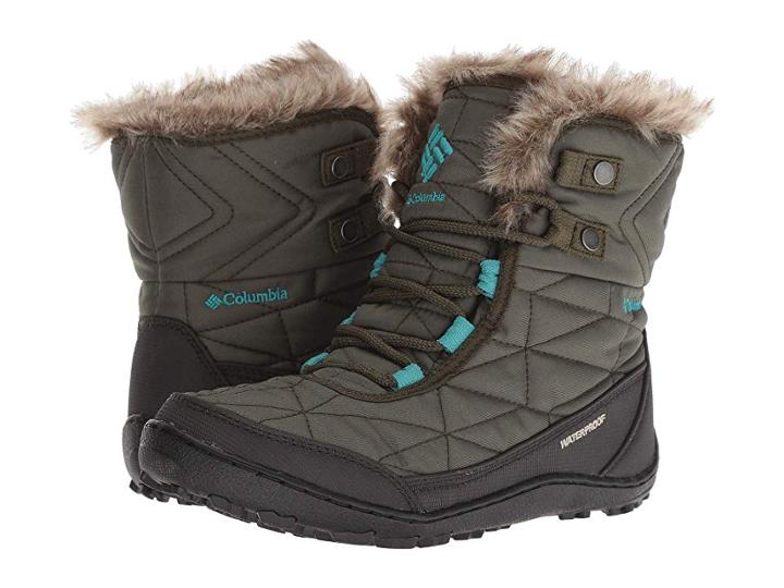 Columbia Minx Shorty Iii (nori/pacific Rim) Women's Cold Weather Boots