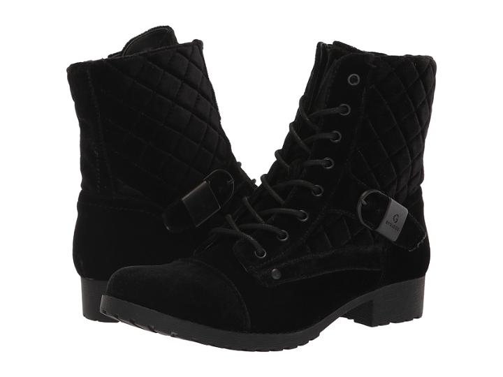 G By Guess Byson (black Velvet) Women's Shoes
