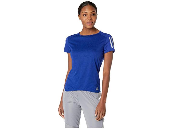 Adidas Response Short Sleeve Tee (mystery Ink) Women's T Shirt