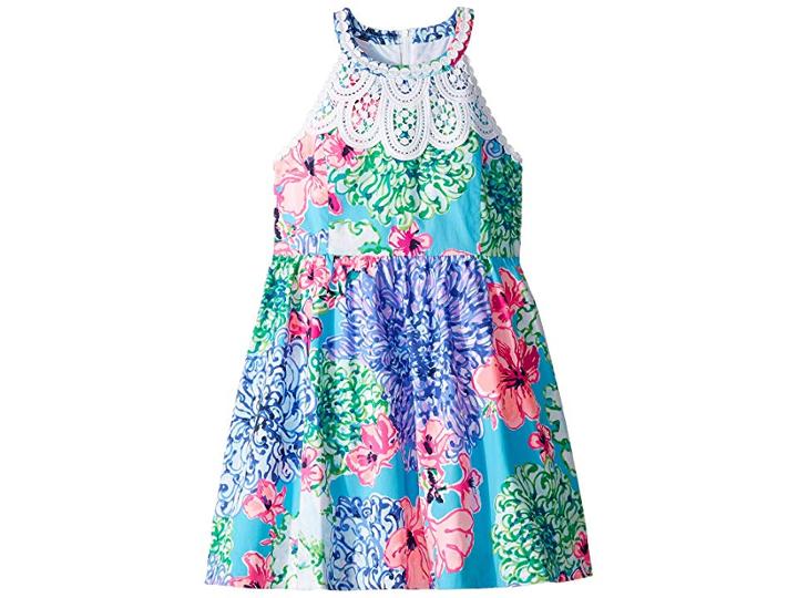 Lilly Pulitzer Kids Little Kinley Dress (toddler/little Kids/big Kids) (multi Special Delivery) Girl's Dress