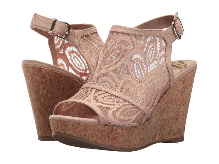 Fergalicious Kathy (blush) Women's Shoes