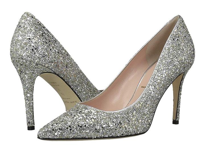 Kate Spade New York Vivian (silver/gold Glitter) Women's Shoes