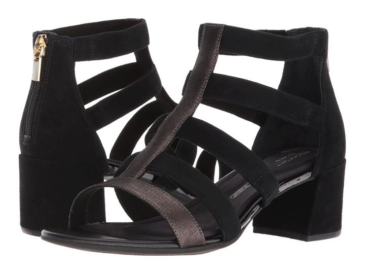 Rockport Total Motion Alaina Caged (black) Women's Shoes