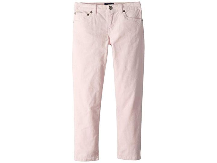Polo Ralph Lauren Kids Corduroy Skinny Pants (big Kids) (morning Pink) Girl's Casual Pants