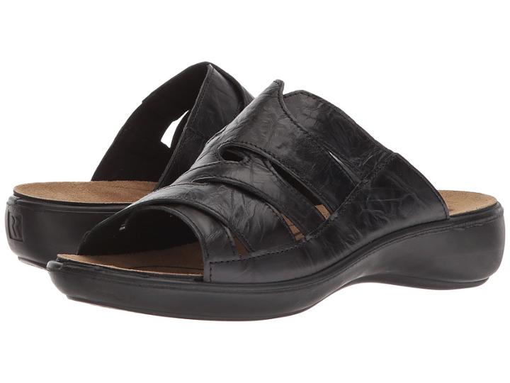 Romika Ibiza 87 (black) Women's Sling Back Shoes