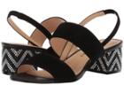 Katy Perry The Annalie (black Suede/chevron Print) Women's Shoes