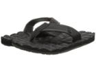 Volcom Recliner Leather (black) Men's Sandals