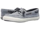 Sperry Sayel Away Pin Stripe (blue/white) Women's Shoes