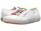 Superga 2750 Cotw Multicolors Outsole Sneaker (white Multi) Women's Shoes