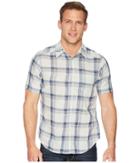 Nau Short Sleeve Bilateral Shirt (space Plaid) Men's Short Sleeve Button Up