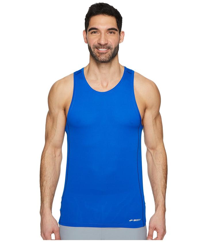 Brooks Ghost Tank Top (royal) Men's Workout