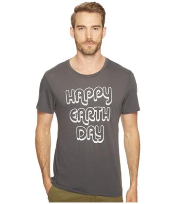 Alternative Organic Crew (happy Earth Day/coal) Men's T Shirt