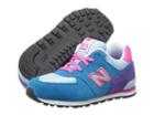 New Balance Kids Kl574 (infant/toddler) (blue/purple) Girls Shoes