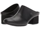 Born Agata (black Full Grain Leather) Women's Clog Shoes