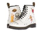 Dr. Martens 1460 Rock Roll (white Smooth) Boots