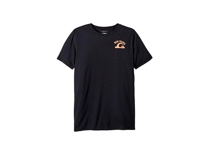 Quiksilver Kids Lonely Frustration Tee (big Kids) (black) Boy's T Shirt