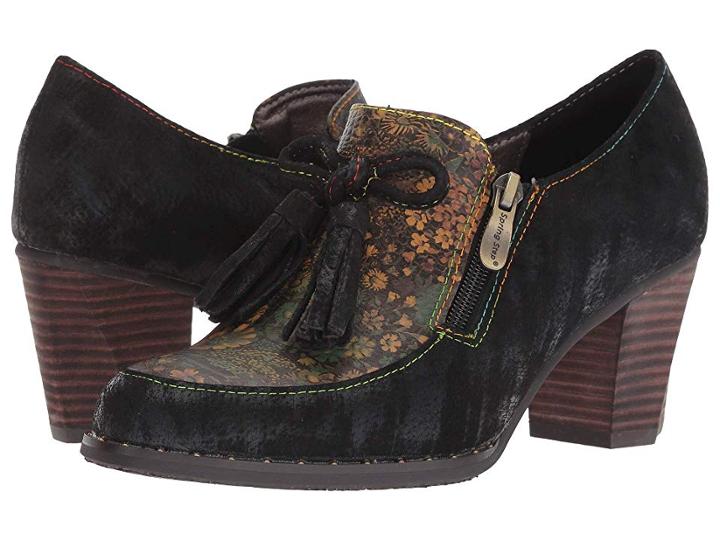 L'artiste By Spring Step Studalena (black Multi) Women's Shoes