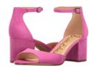 Sam Edelman Susie (hot Pink Kid Suede Leather) Women's Shoes