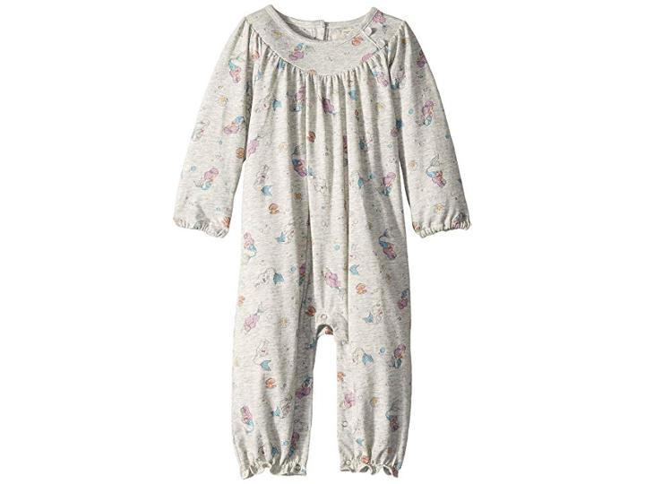 Peek Mermaid One-piece (infant) (heather Grey) Girl's Jumpsuit & Rompers One Piece