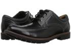 Clarks Curington Walk (black Leather) Men's Shoes