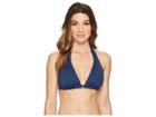 Becca By Rebecca Virtue Color Code D/dd/ddd Triangle Top (indigo) Women's Swimwear