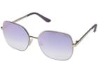 Guess Gu7560 (gold/gradient/mirror Violet) Fashion Sunglasses