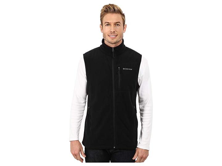 Columbia Cascades Explorertm Fleece Vest (black) Men's Vest