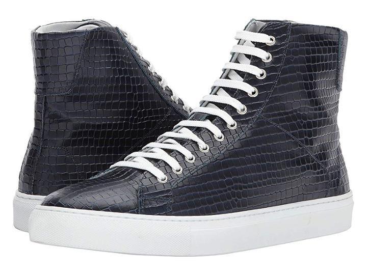Gold & Gravy Dawson High Top Sneaker (navy) Men's Shoes