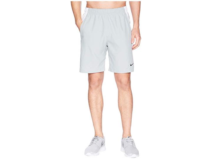 Nike Flex Woven Training Short (light Pumice/white/black) Men's Shorts