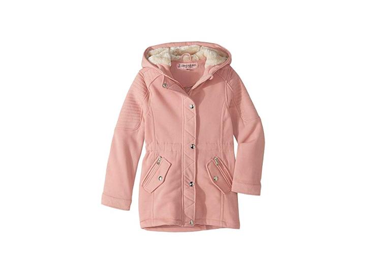 Urban Republic Kids Rani Fleece Anorak Jacket (little Kids/big Kids) (pink) Girl's Jacket