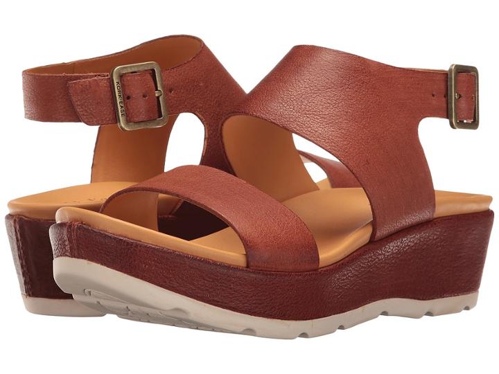Kork-ease Khloe (brown Full Grain) Women's Sandals