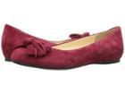 Jessica Simpson Madian (raging Red Luxe Kid Suede) Women's Shoes