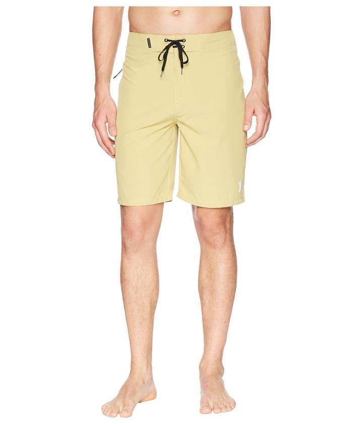 Hurley Phantom One Only 20 Stretch Boardshorts (buff Gold) Men's Swimwear