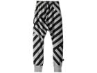 Nununu Striped Baggy Pants (little Kids/big Kids) (heather Grey) Girl's Casual Pants
