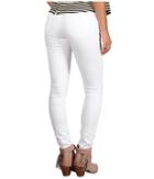 Blank Nyc The Spray-on Super Skinny Jean In White Lines (white Lines) Women's Jeans