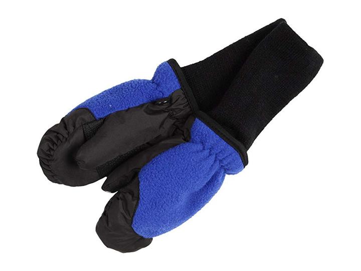 Tundra Boots Kids Snowstoppers Fleece Mittens (royal) Extreme Cold Weather Gloves