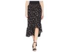 B Collection By Bobeau Emer Wrap Ruffle Skirt (ditsy Floral) Women's Skirt