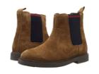 Polo Ralph Lauren Kids Glaston (little Kid/big Kid) (snuff Suede/navy/red) Kid's Shoes