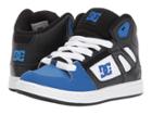 Dc Kids Rebound (little Kid/big Kid) (black/blue/white) Boys Shoes
